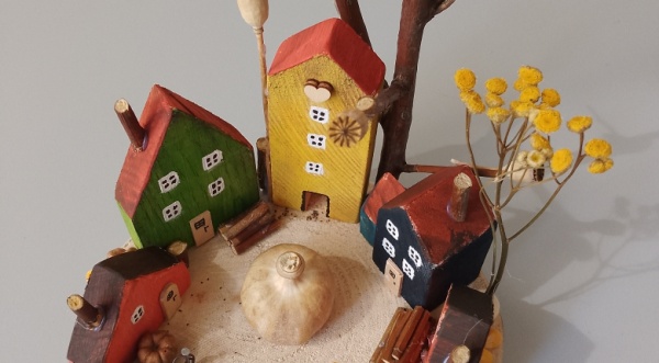 Workshop s Mgr. Martinou Malou - Dřevěné domečky